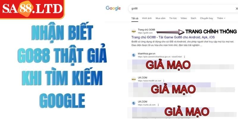 Thực trạng Go88 bị giả mạo trên thị trường
